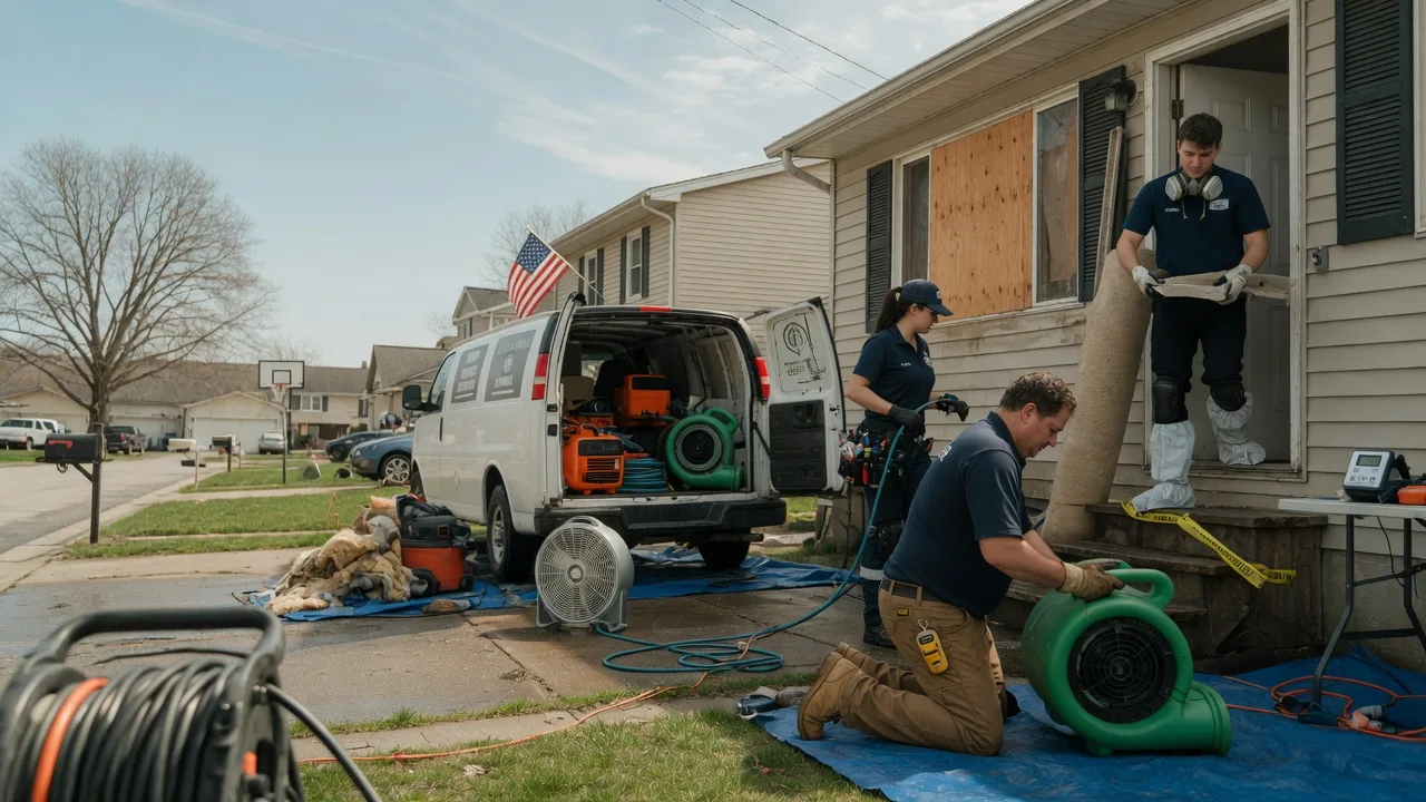 Water Damage Restoration in Blacklick, OH near me